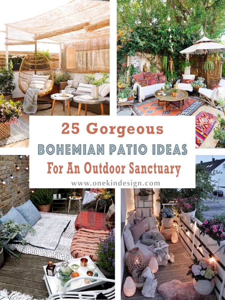 Boho Outdoor Patio