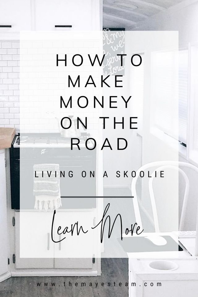 Make Money Living On The Road