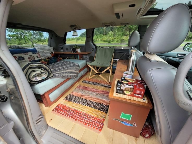 Minivan Camper Interior Ideas