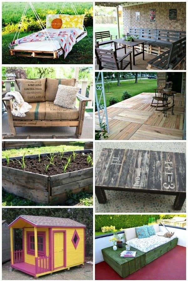 Outdoor Pallet Projects